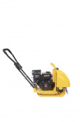 Виброплита 65 кг, 11кН (Loncin) бак, коврик, колесный комплект TOR T-60