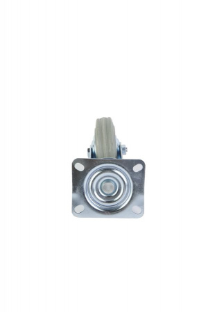 Колесо поворотное серая резина SC 42 f 100 мм