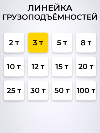 Домкрат гидравлический TOR ДГ-3 г/п 3,0 т